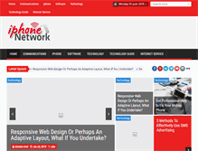 Tablet Screenshot of iphone-network.com